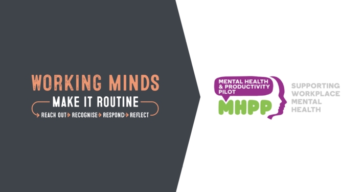MHPP and Working Minds logo