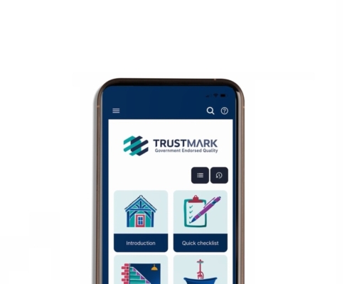 TrustMark mobile app for homeowners