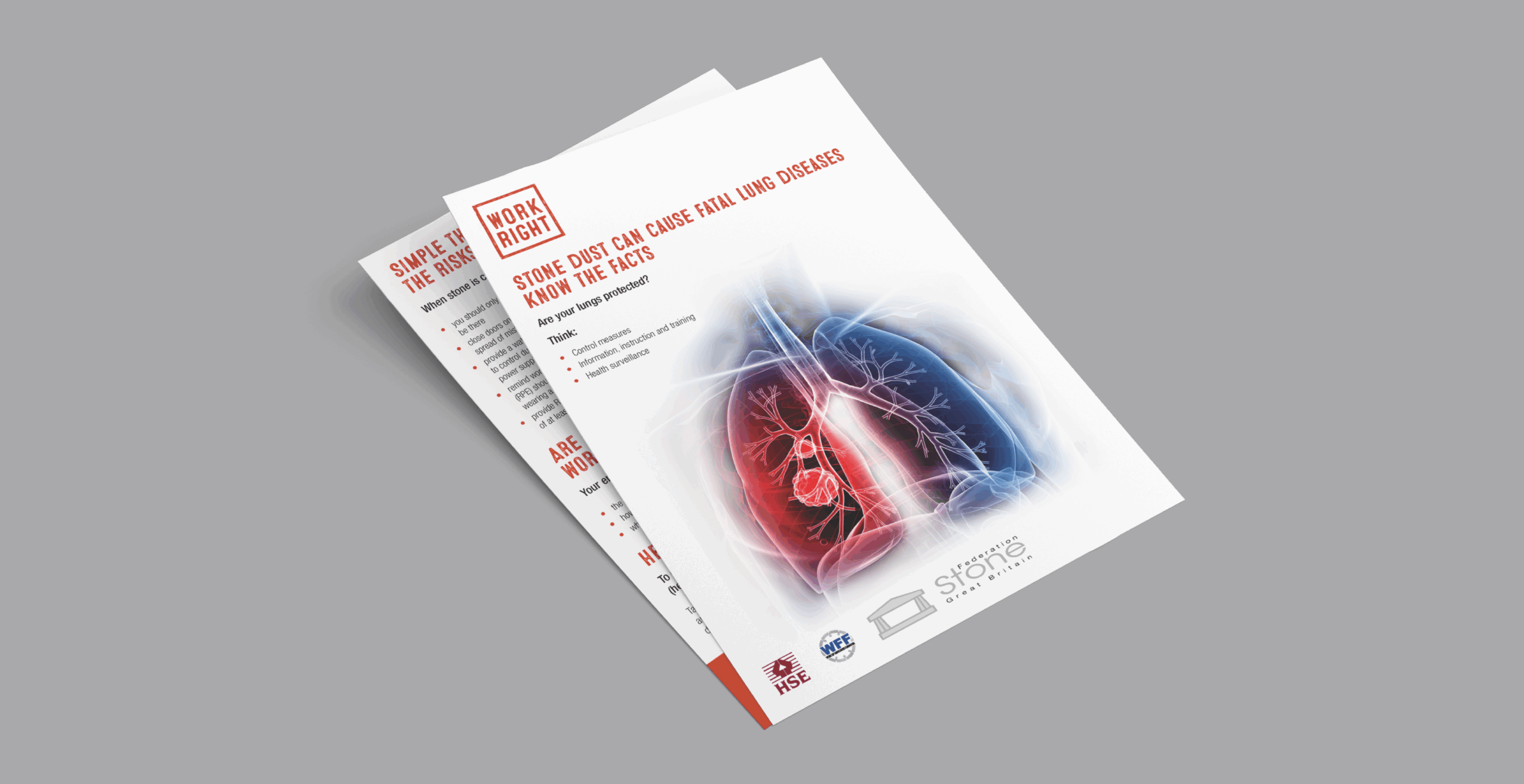 Engineered stone worker leaflet