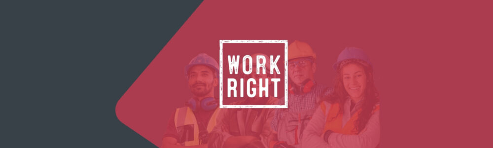 Work Right Banner